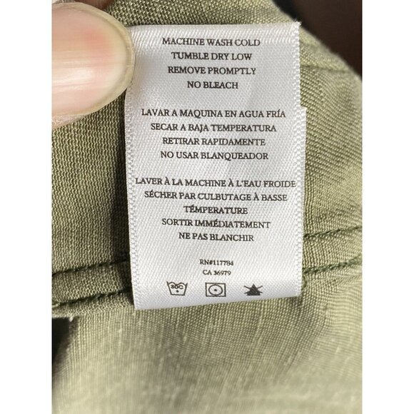 Rails Women's‎ Tennessee Jungle Camo Drawstring Waist Button Jacket SZ S - Picture 9 of 10